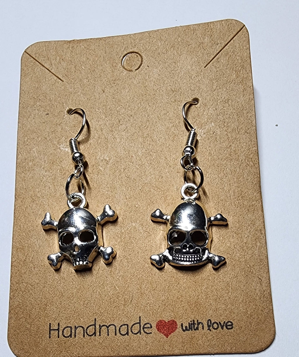 Halloween earrings Halloween jewelry Gothic jewelry  unique jewelry silver-plated Tibetan charm