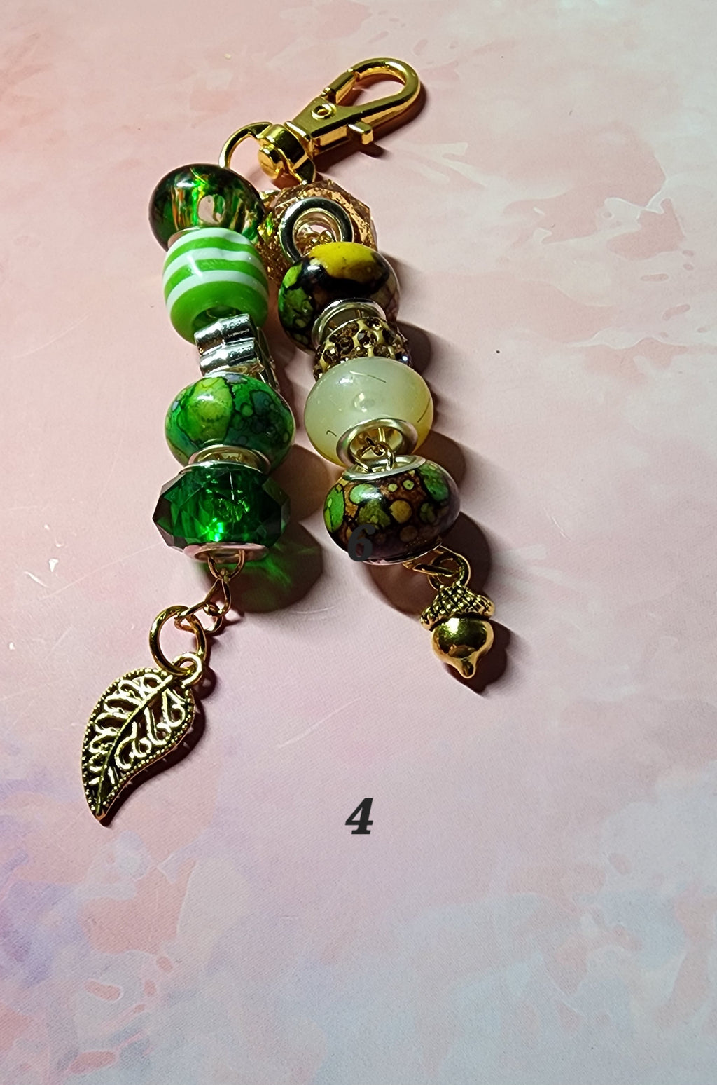 European glass beaded purse and backpack accessory