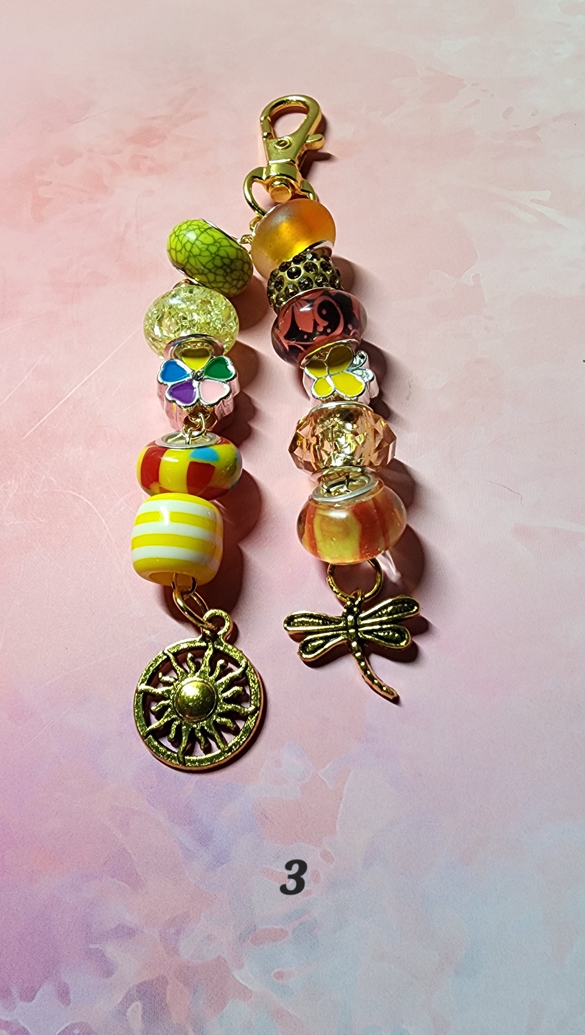 European glass beaded purse and backpack accessory