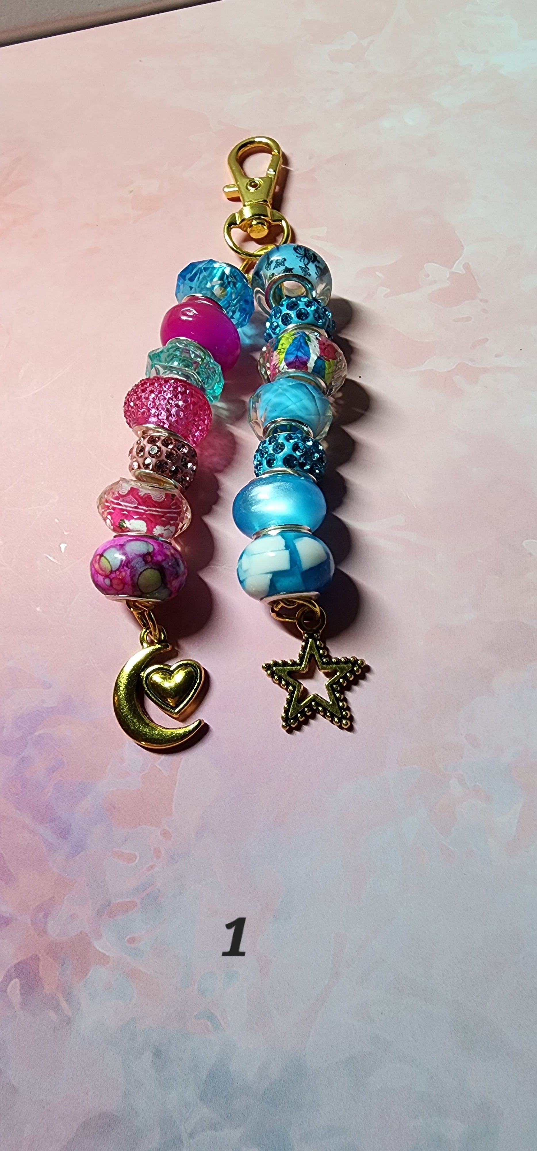 European glass beaded purse and backpack accessory