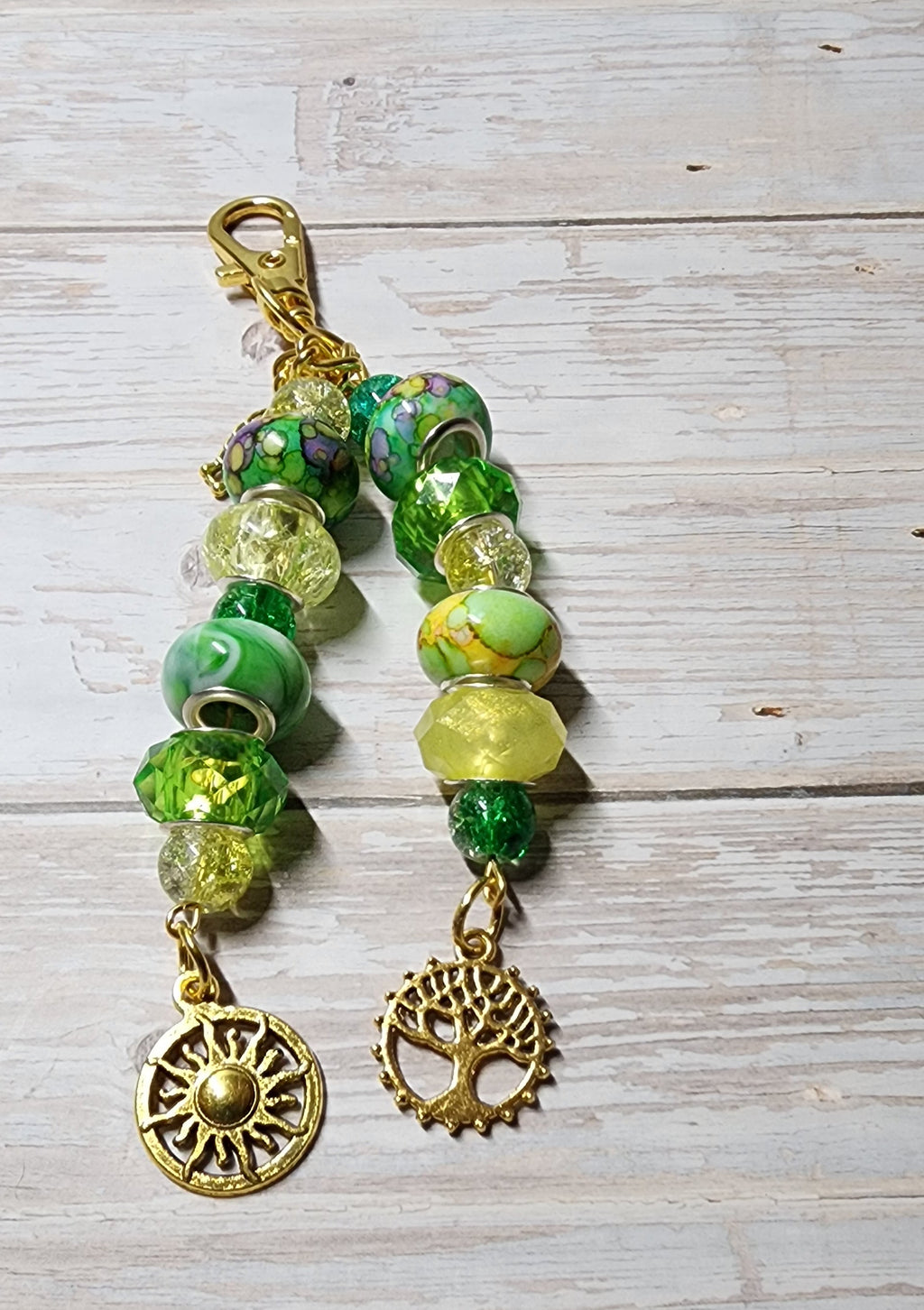 European glass beaded purse and backpack accessory