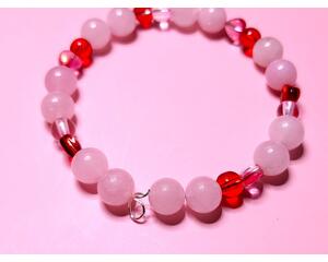 Valentines Day Memory Wire Wrap Bracelets