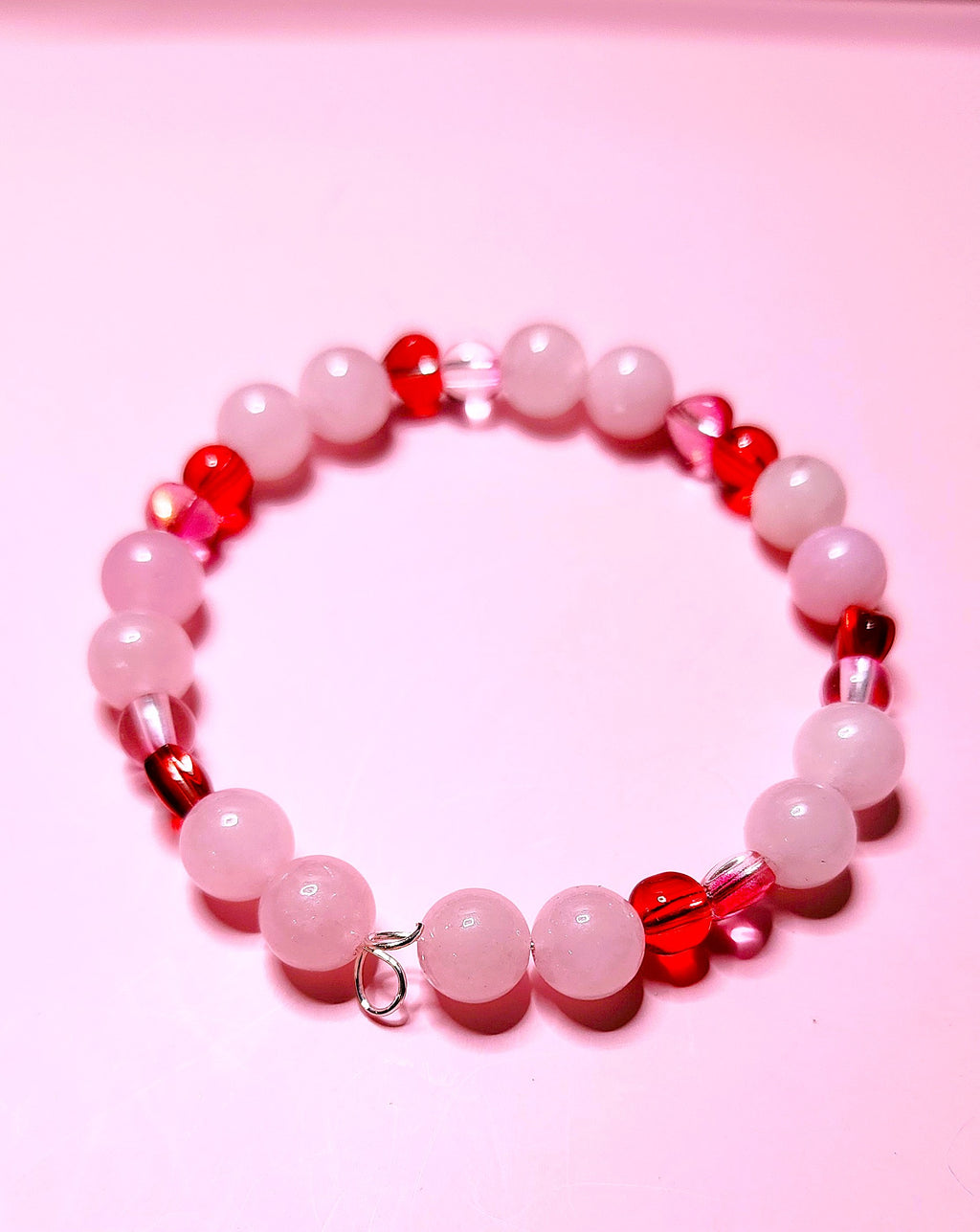 Valentines Day Memory Wire Wrap Bracelets