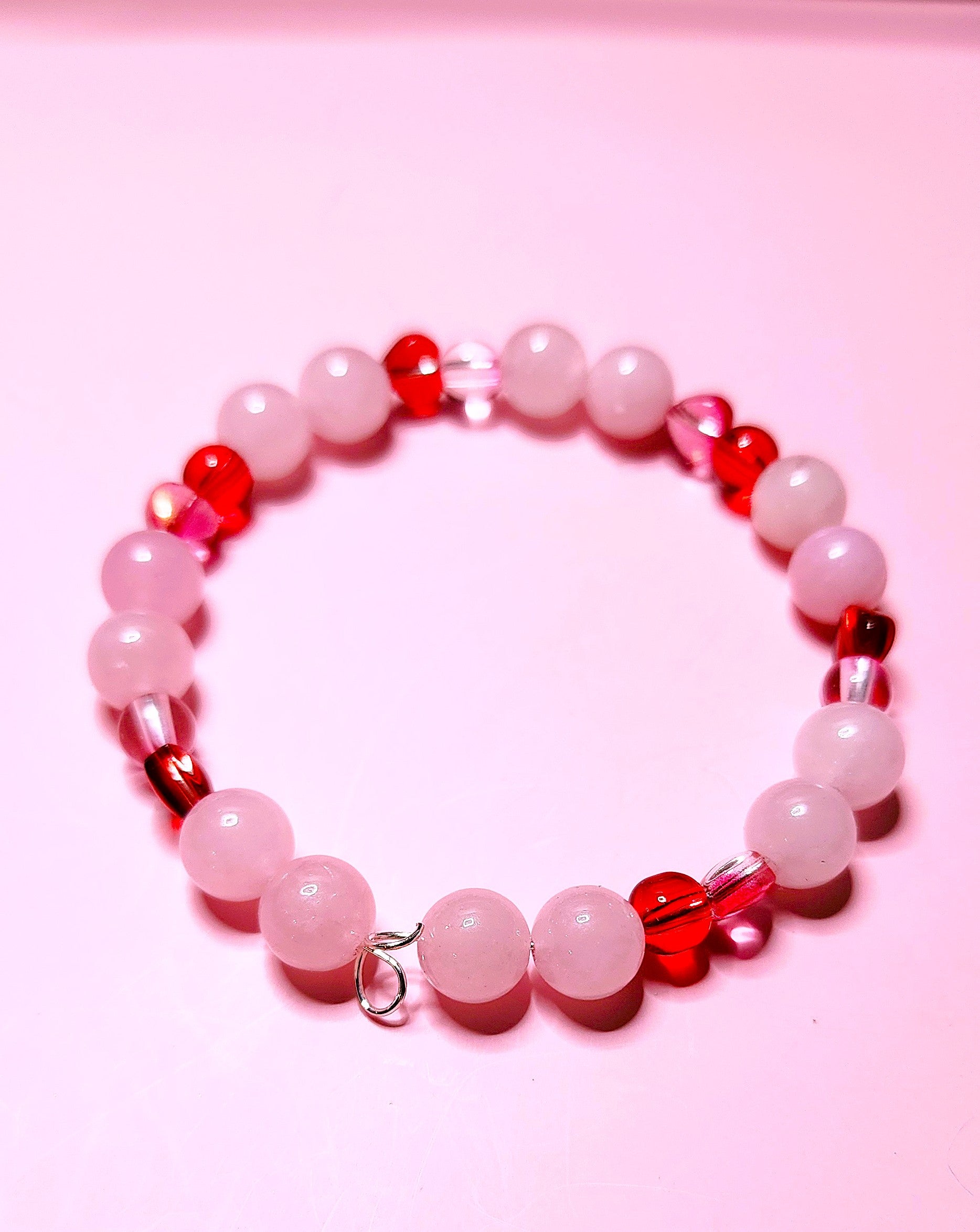 Valentines Day Memory Wire Wrap Bracelets