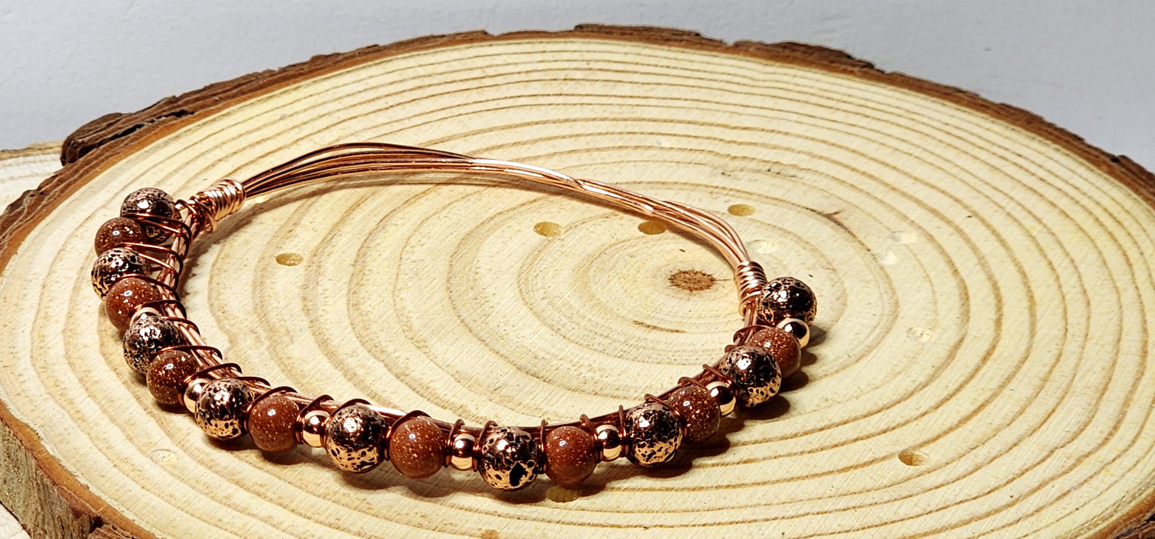 Stacking Copper Wire Bangles in Various Colors and Styles Mother's Day Gift
