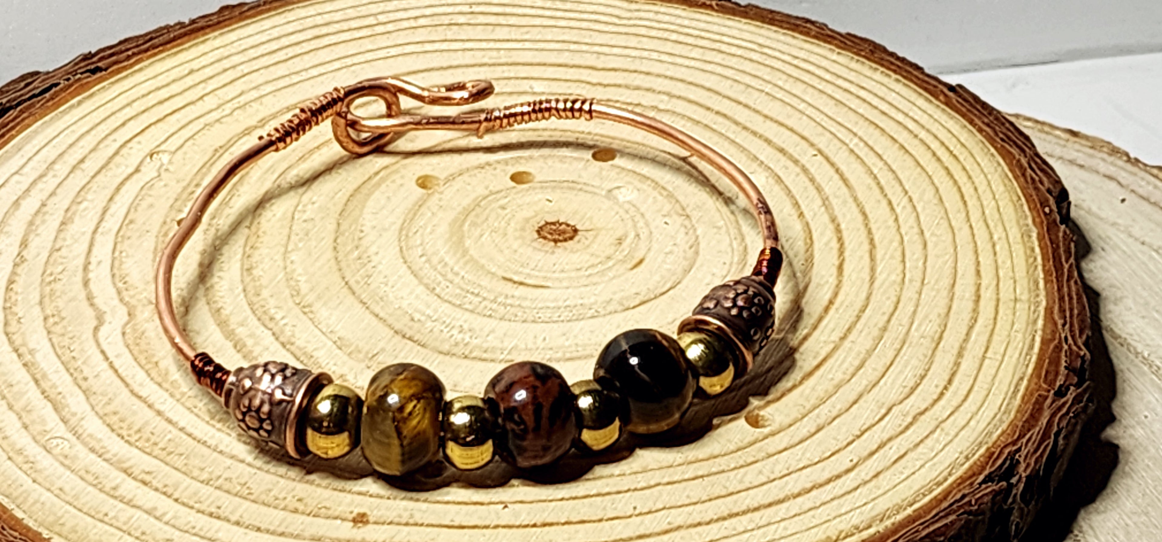 Stacking Copper Wire Bangles in Various Colors and Styles Mother's Day Gift
