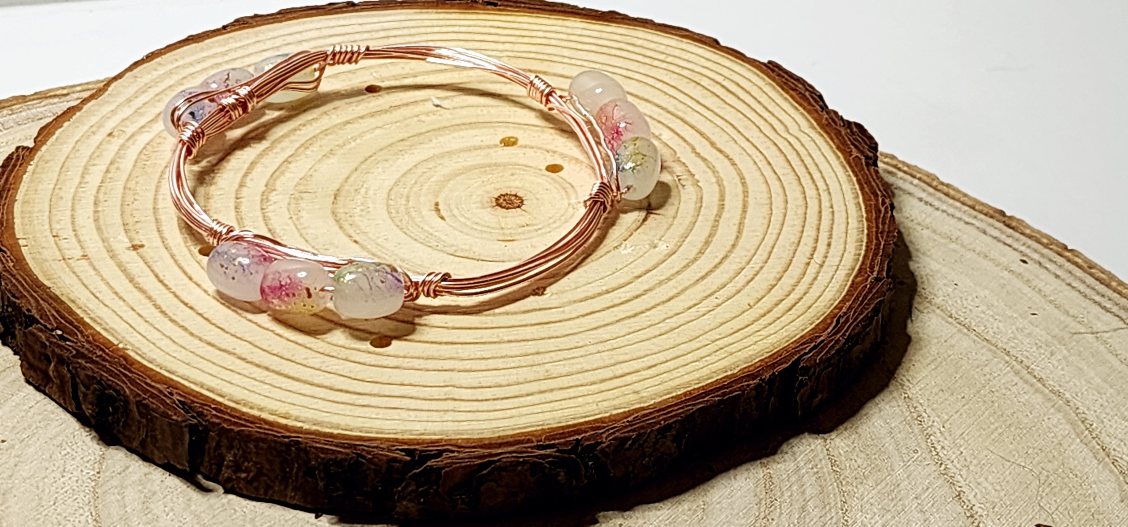 Stacking Copper Wire Bangles in Various Colors and Styles Mother's Day Gift