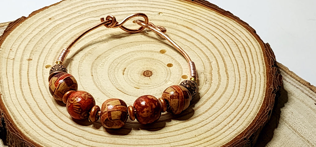 Stacking Copper Wire Bangles in Various Colors and Styles Mother's Day Gift