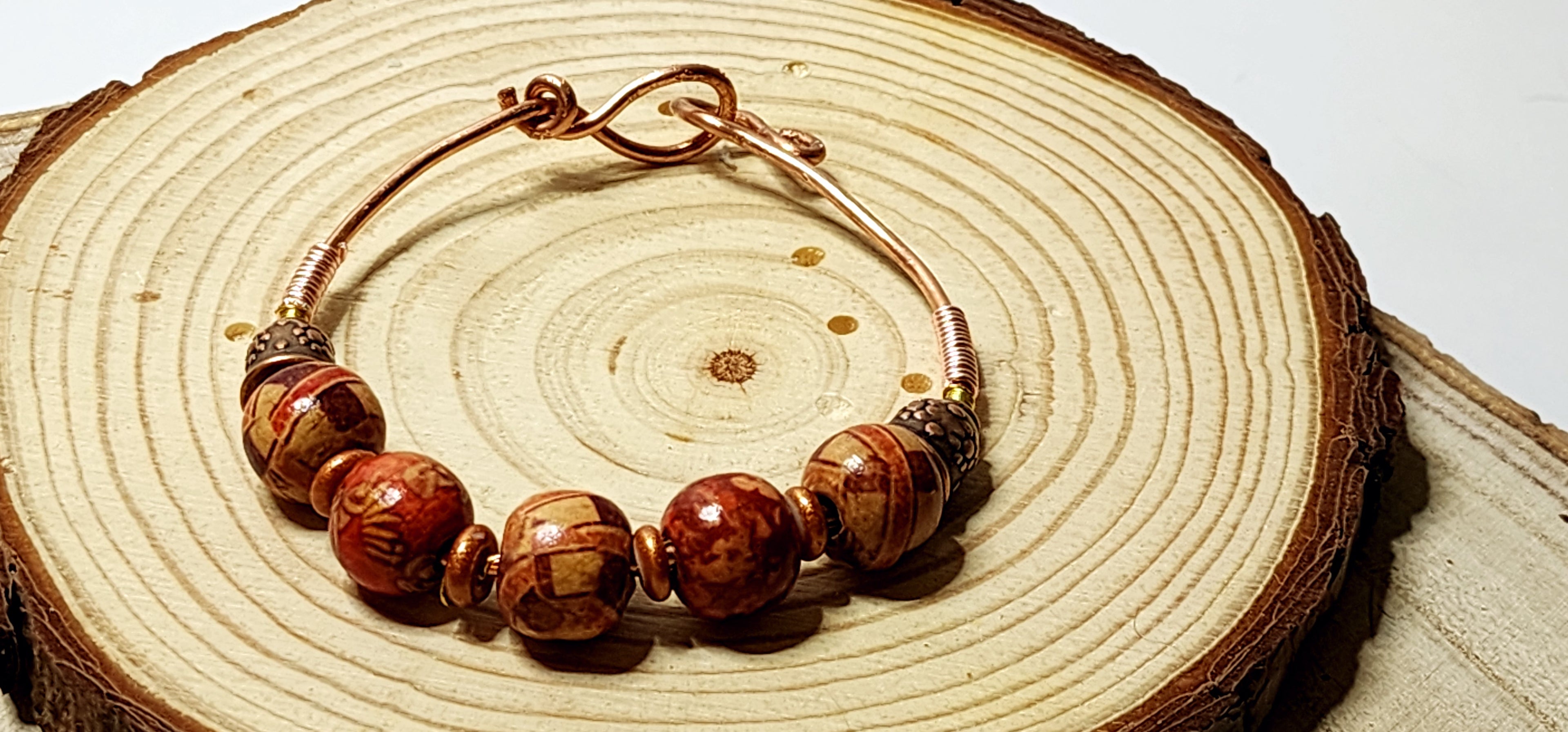 Stacking Copper Wire Bangles in Various Colors and Styles Mother's Day Gift