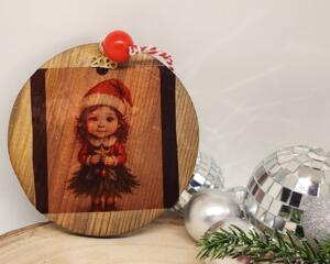 Wooden Holiday ornaments