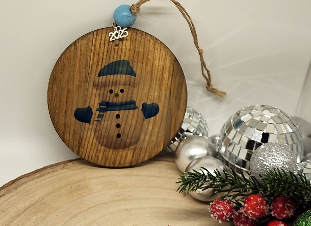 Wooden Holiday ornaments