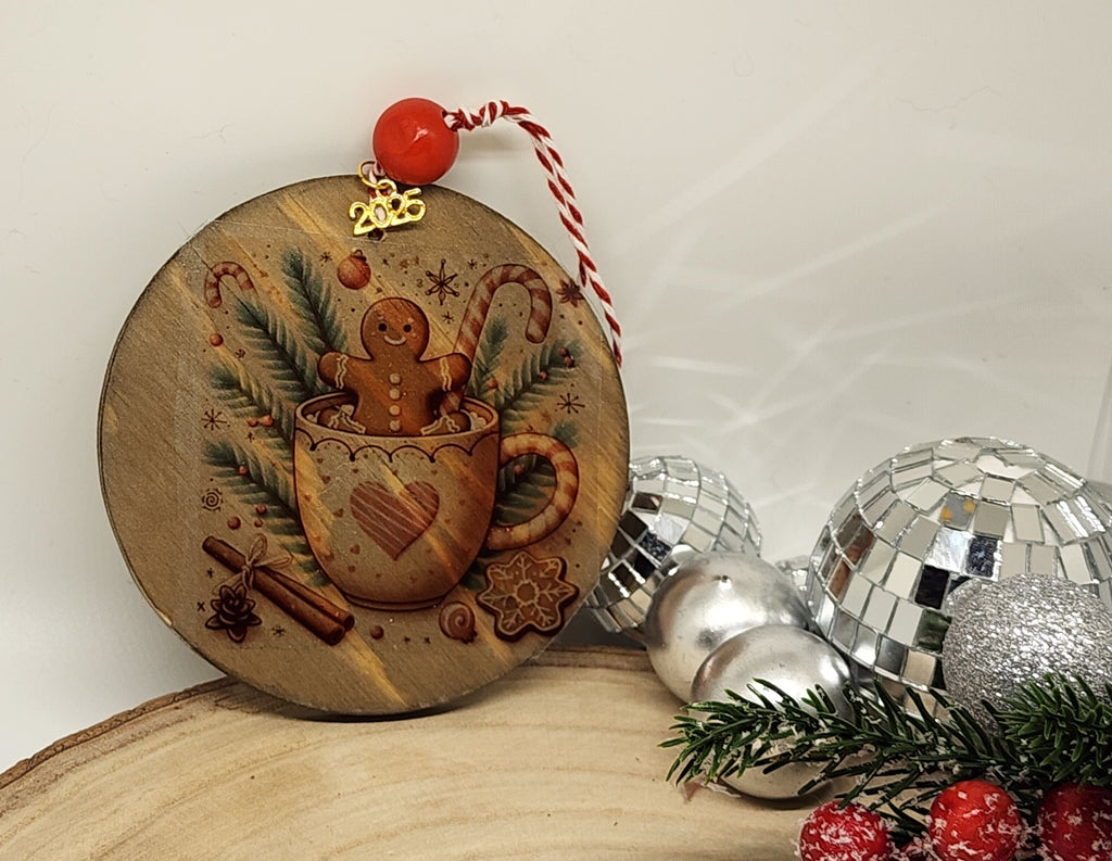 Wooden Holiday ornaments