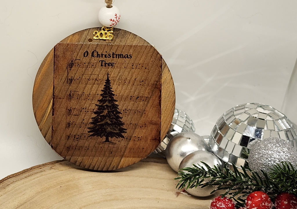 Wooden Holiday ornaments