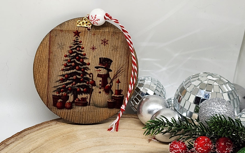 Wooden Holiday ornaments