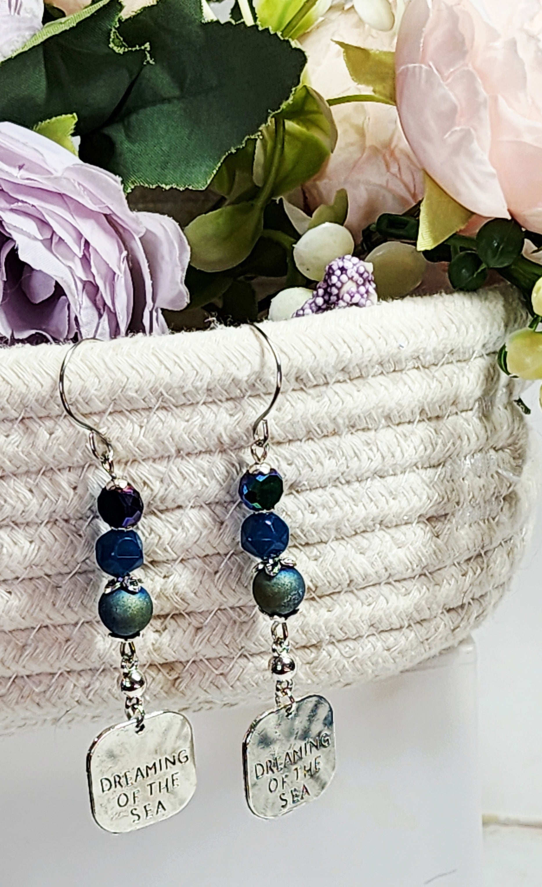 Ocean Dreams Summer Earrings – Handmade Beach Jewelry