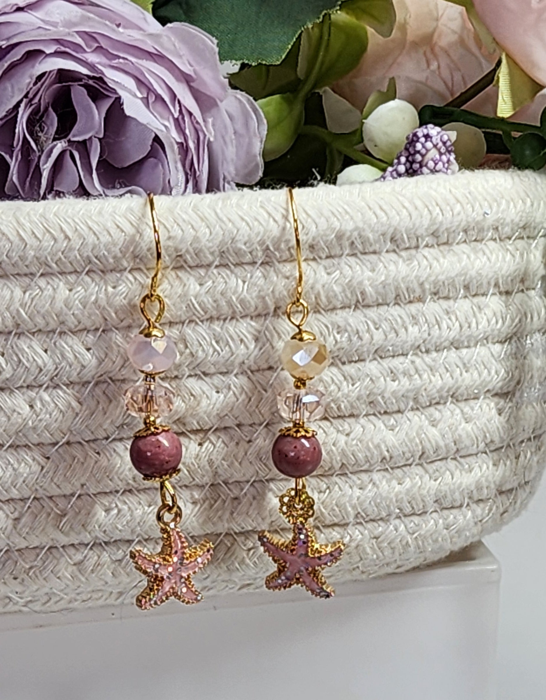 Ocean Dreams Summer Earrings – Handmade Beach Jewelry