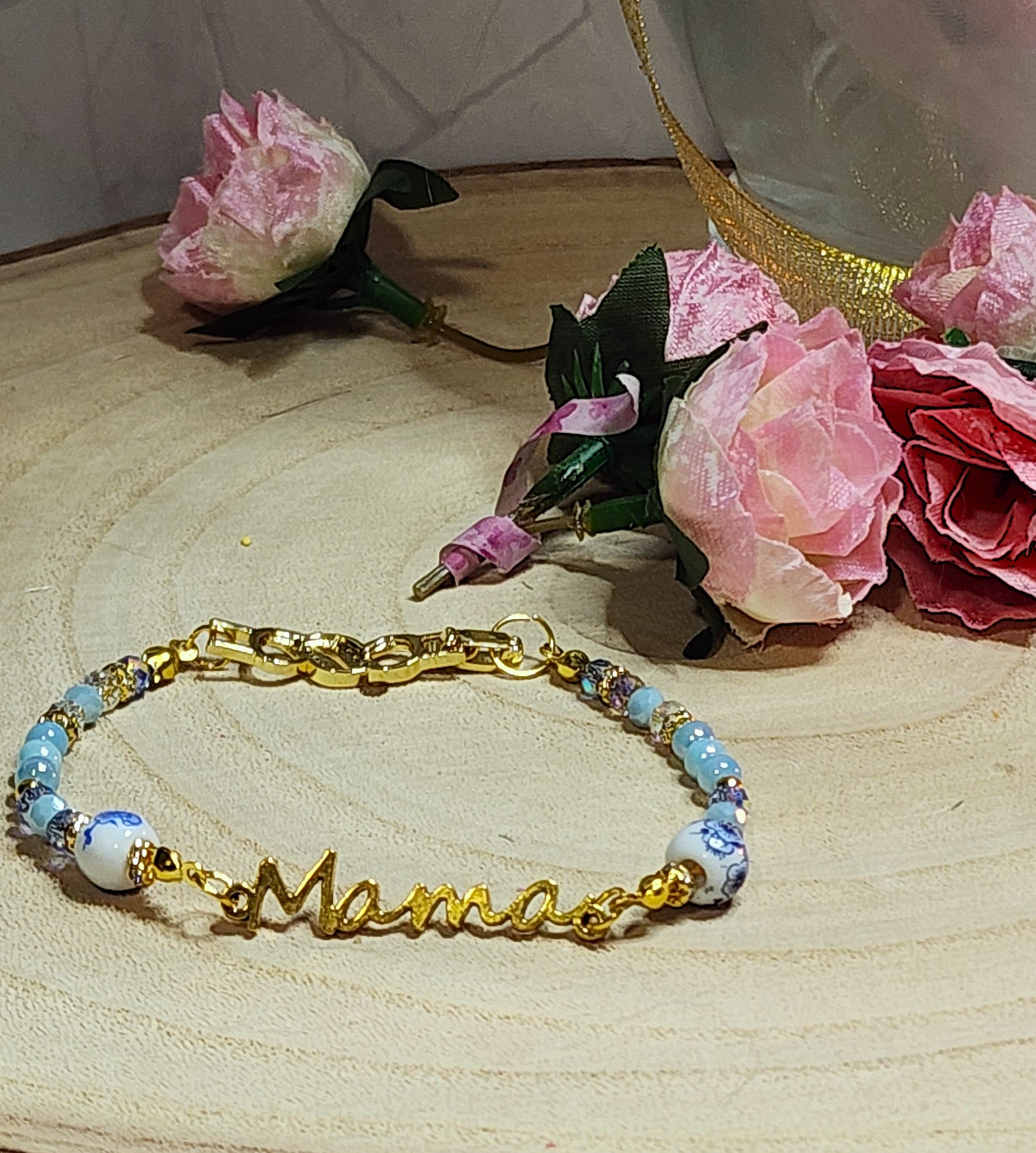 ✨ Mama Bracelet – Elegant Handmade Mother’s Day Gift ✨