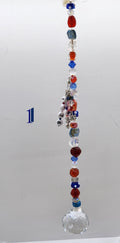 America’s 250th Celebration Suncatcher – Red, White & Blue Handmade Crystal Ornament (2026 Commemorative)
