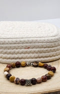 ✨ Father’s Day Mookaite Gemstone Bracelet – Strength, Grounding & Style