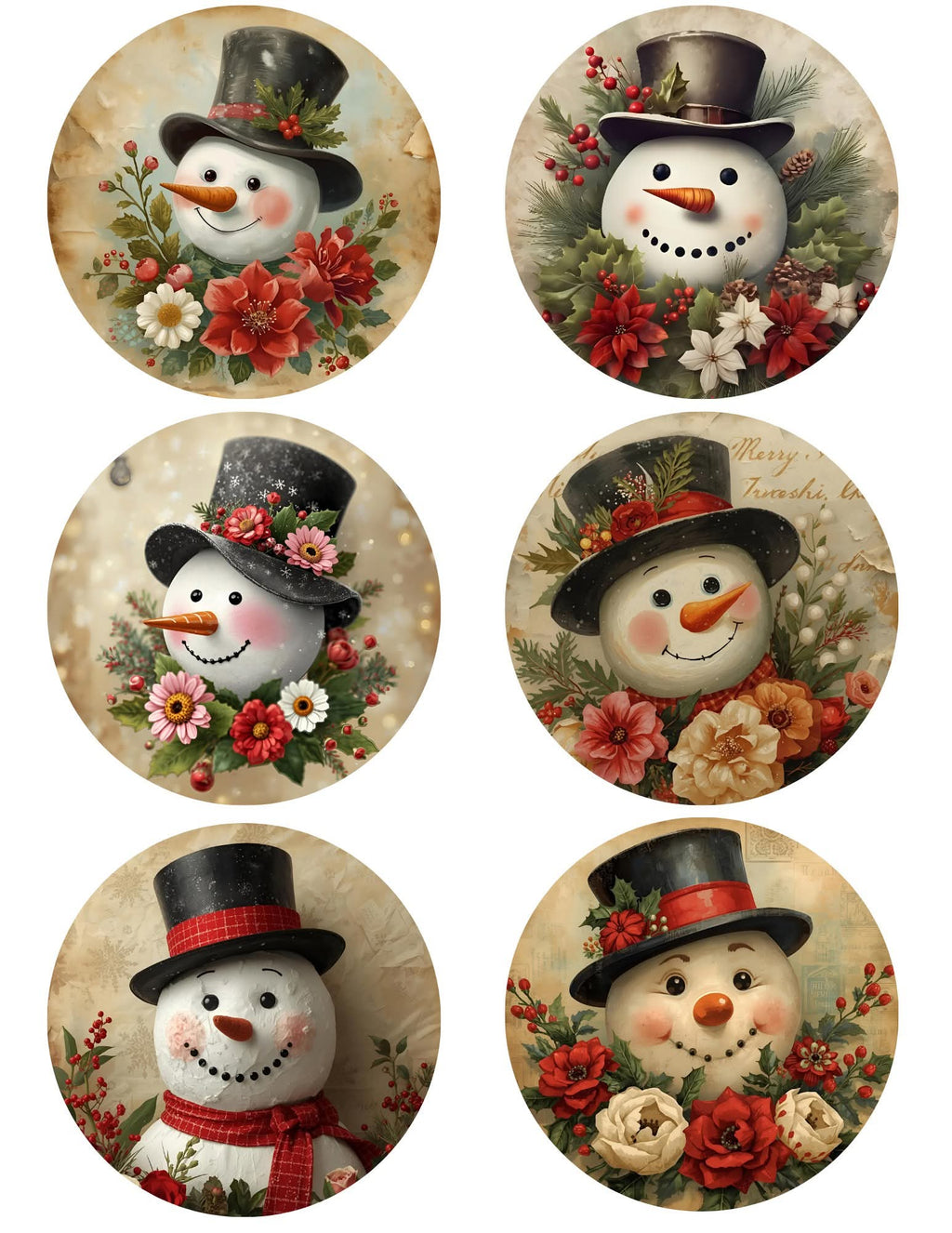 Handmade Wooden Gift Tags-2025 Charm