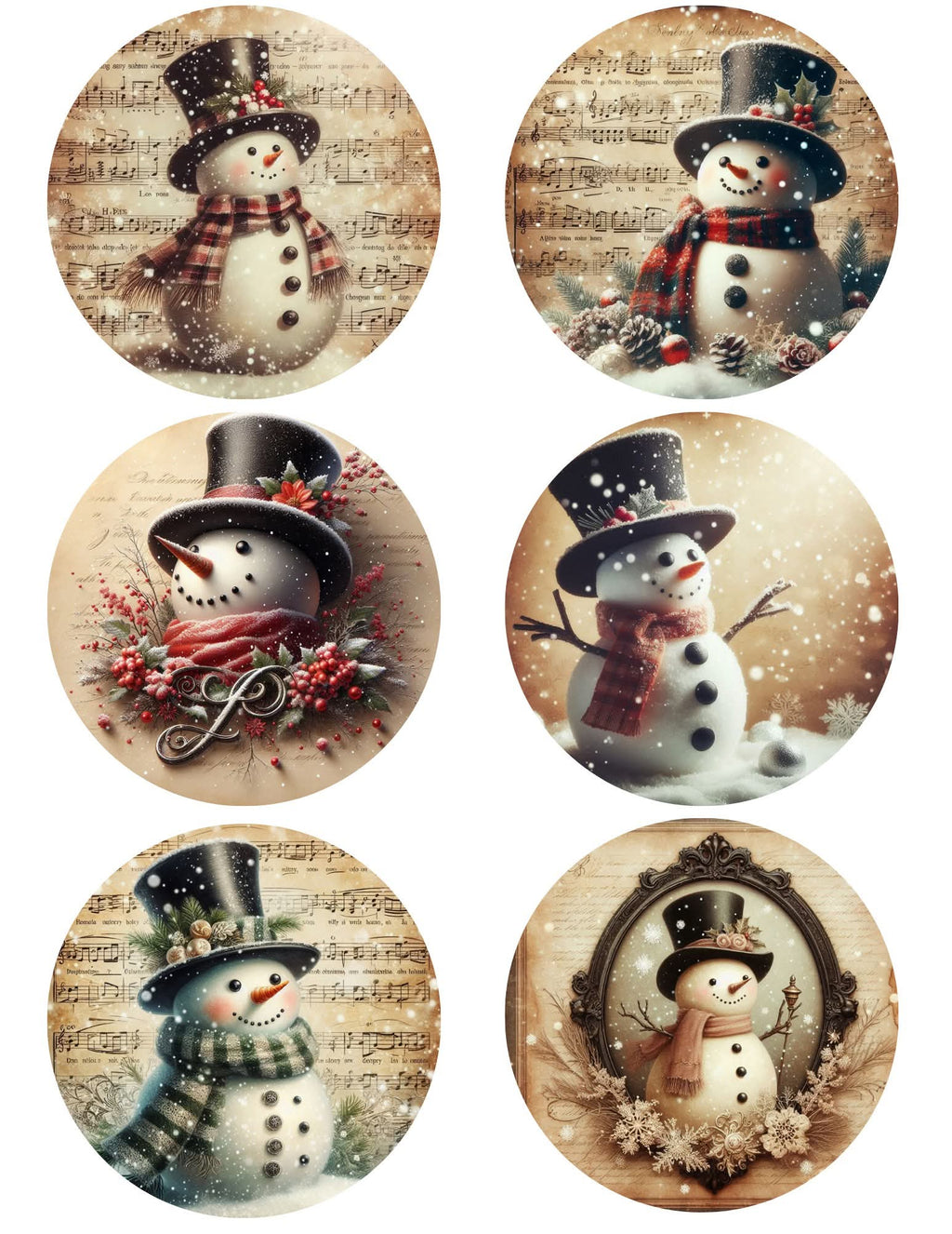 Handmade Wooden Gift Tags-2025 Charm