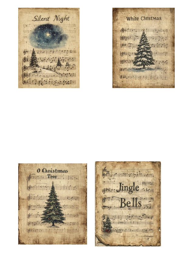 Handmade Wooden Gift Tags-2025 Charm