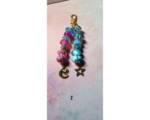 European glass beaded purse and backpack accessory