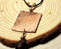 Rustic Copper Statement Necklaces – Washer & Plate Designs